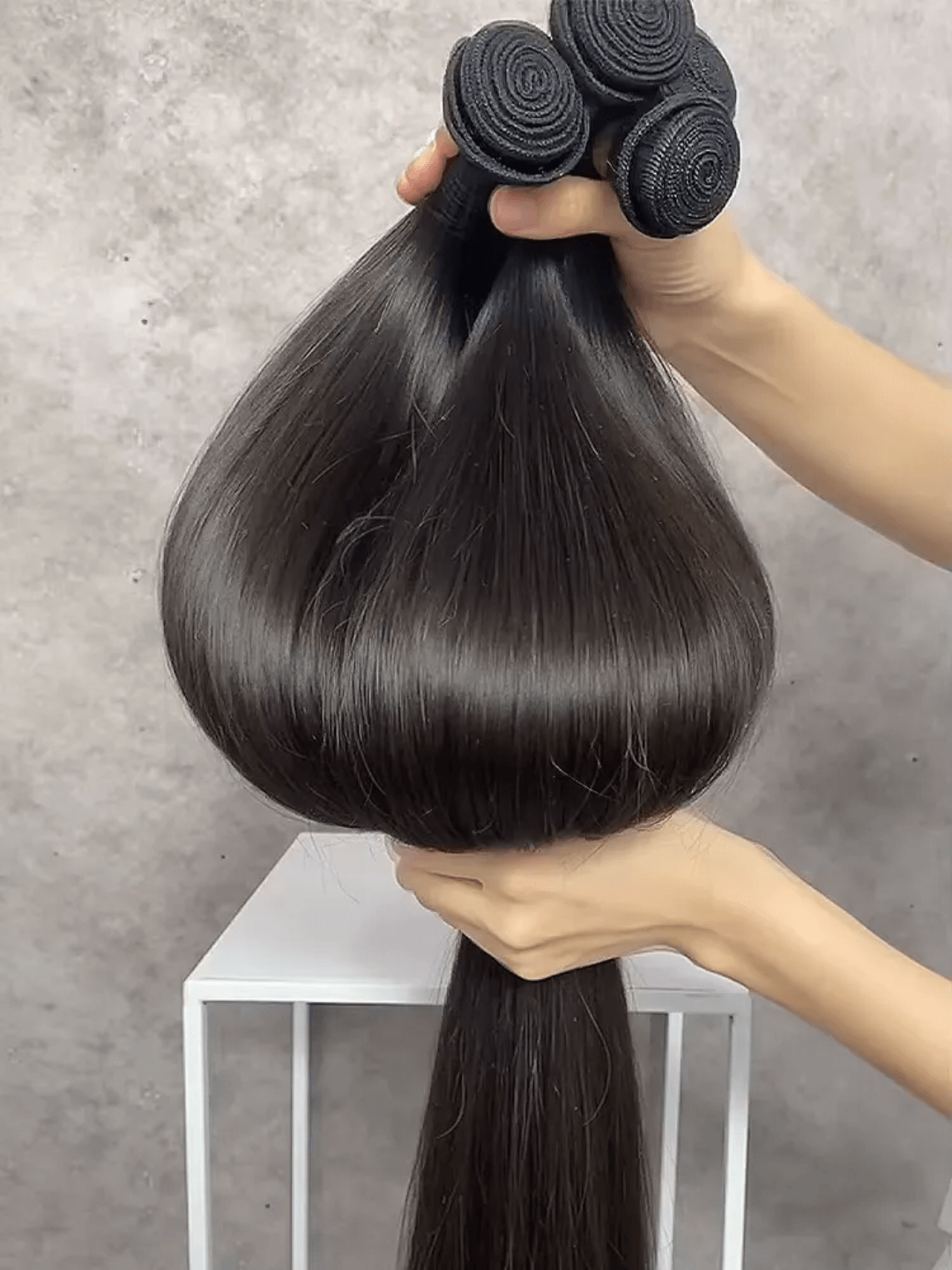 Double Weft - Brazilian Raw Remy Straight 