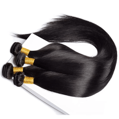 Double Weft - Brazilian Raw Remy Straight 