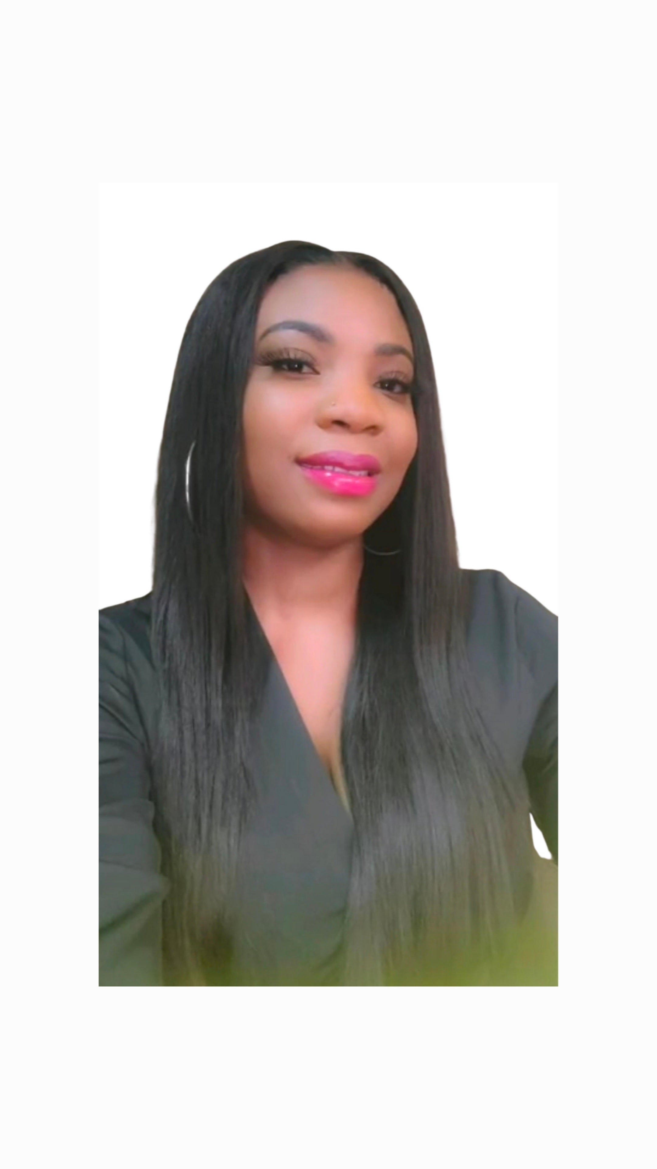 Divine - Bone Straight 180% Density  13x6 Hd Transparent Lace Frontal Wig - Brazilian Human Hair