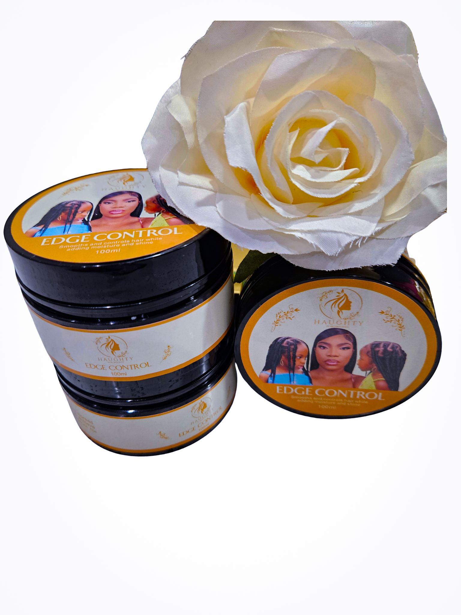 STRONG HOLD - LONG LASTING -EDGE CONTROL HAUGHTY BY BLONDEWIDE GEL