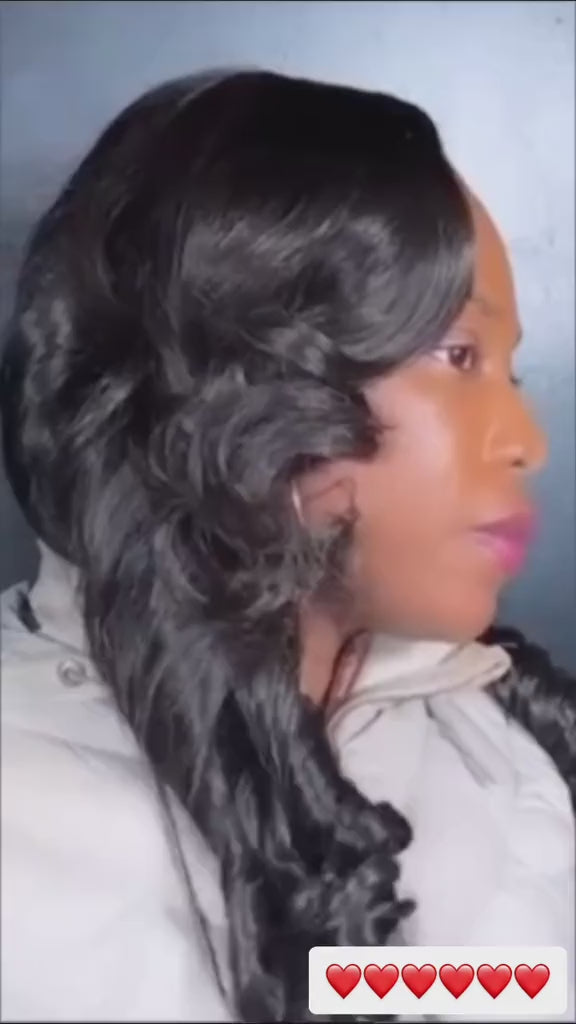 Bella Bone Straight 180% - 200% Density Human Hair Wig